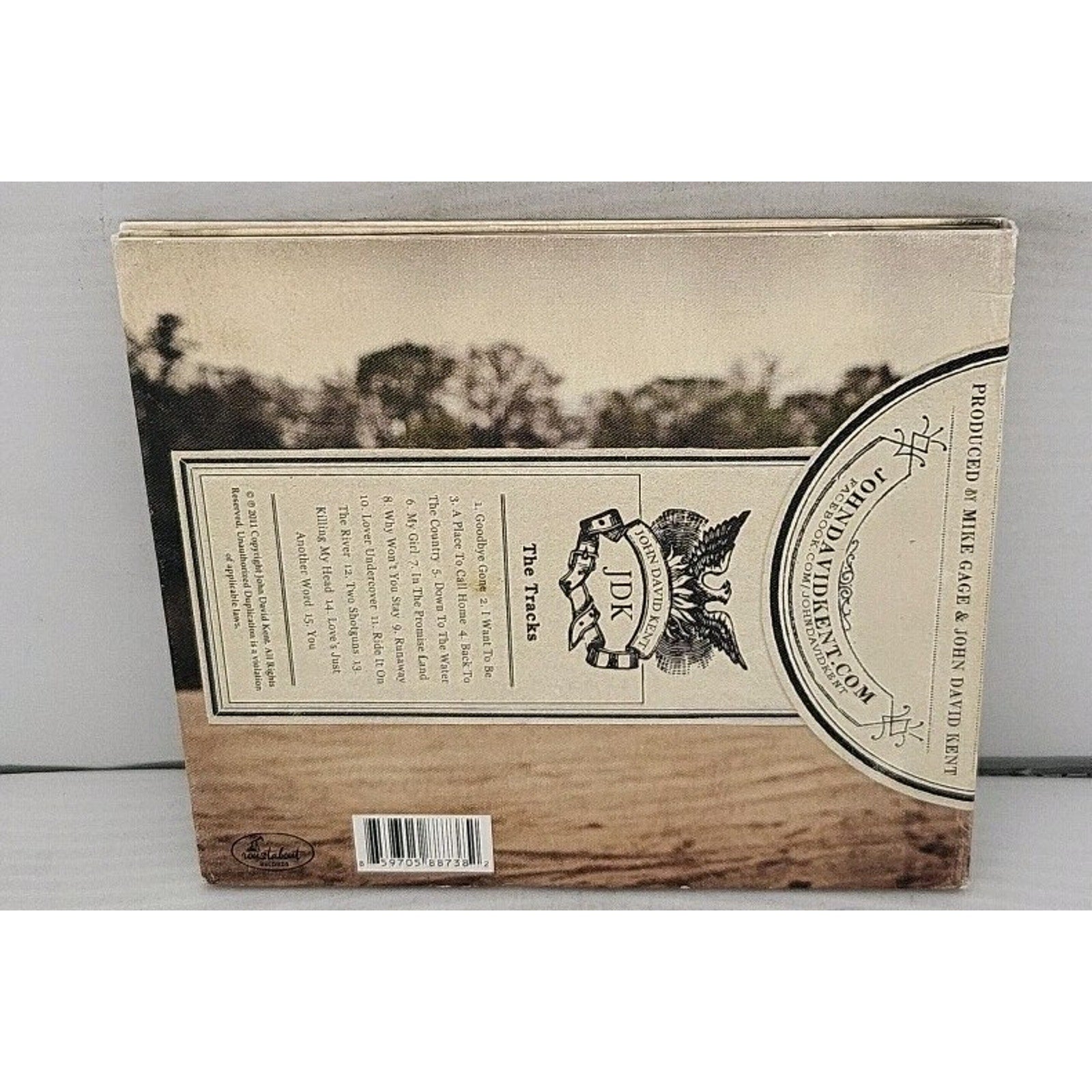 John David Kent by John David Kent (CD, 2011) *Signed*