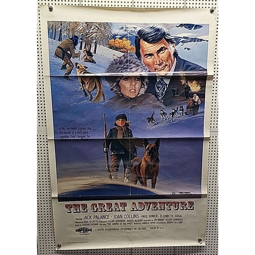 Jack Palance The Great Adventure 1976 27" x 40" Movie Poster