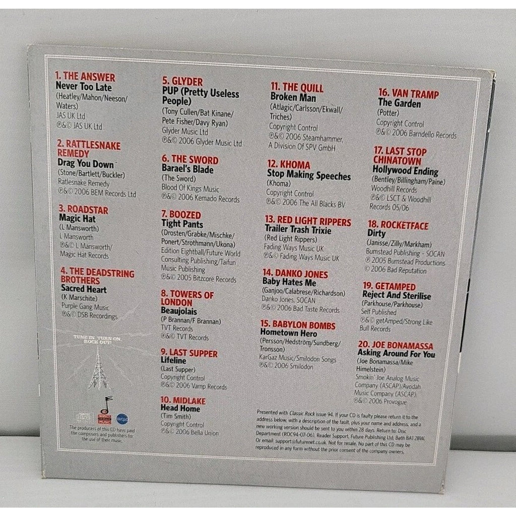 Classic Rock Presents Tune In, Turn On, Rock Out! CD