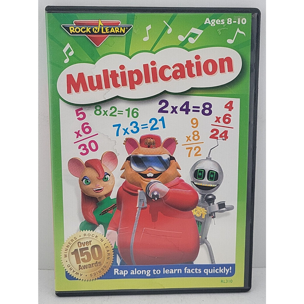 Rock N Learn Multiplication DVD