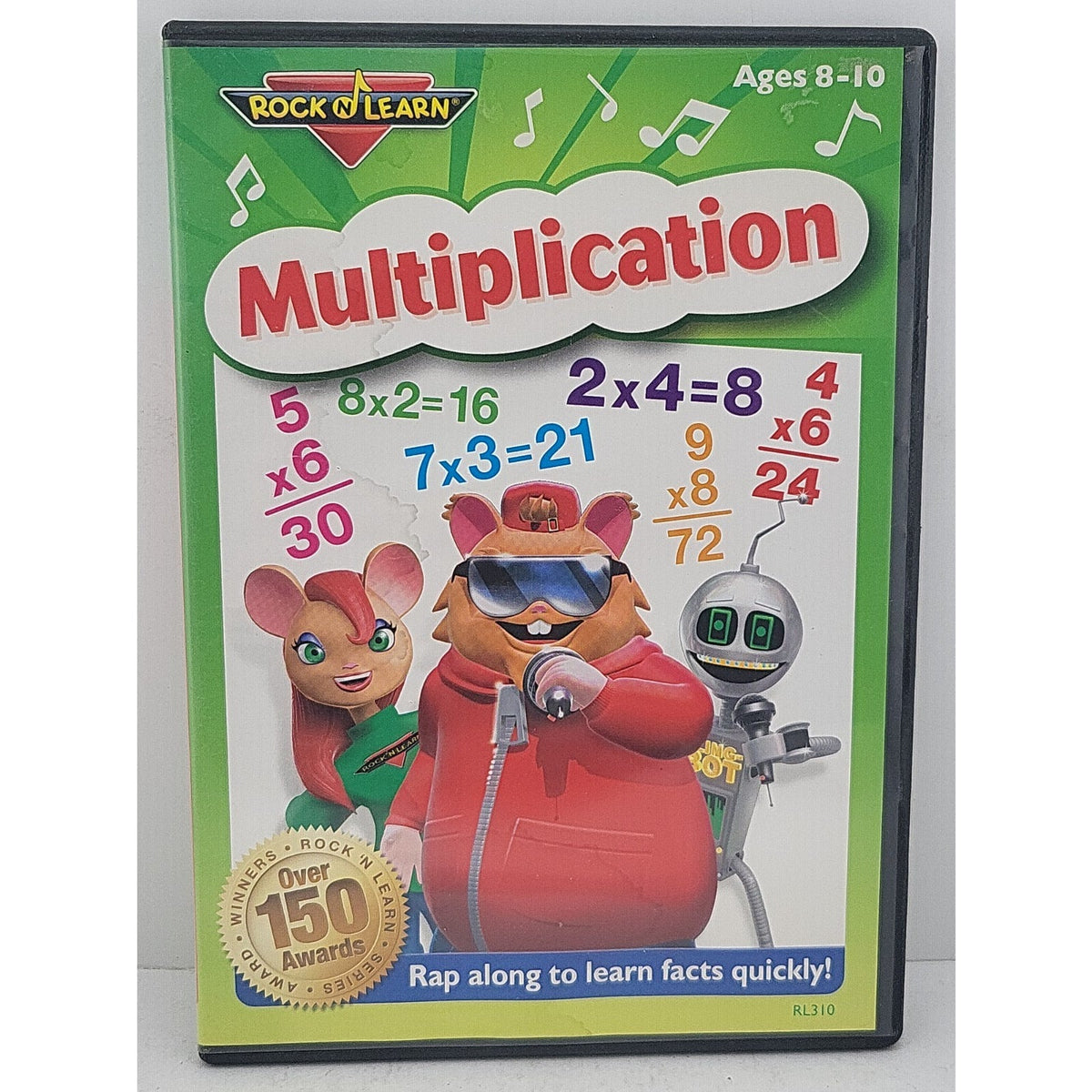 Rock N Learn Multiplication DVD