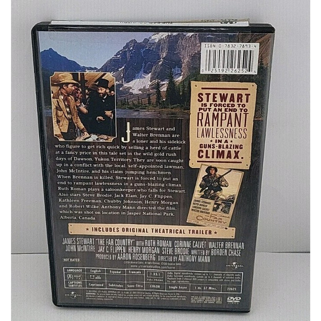 The Far Country (DVD, 1954)
