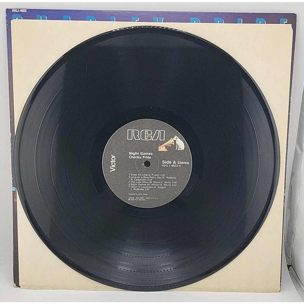 Charley Pride Night Games LP Vinyl Record Album
