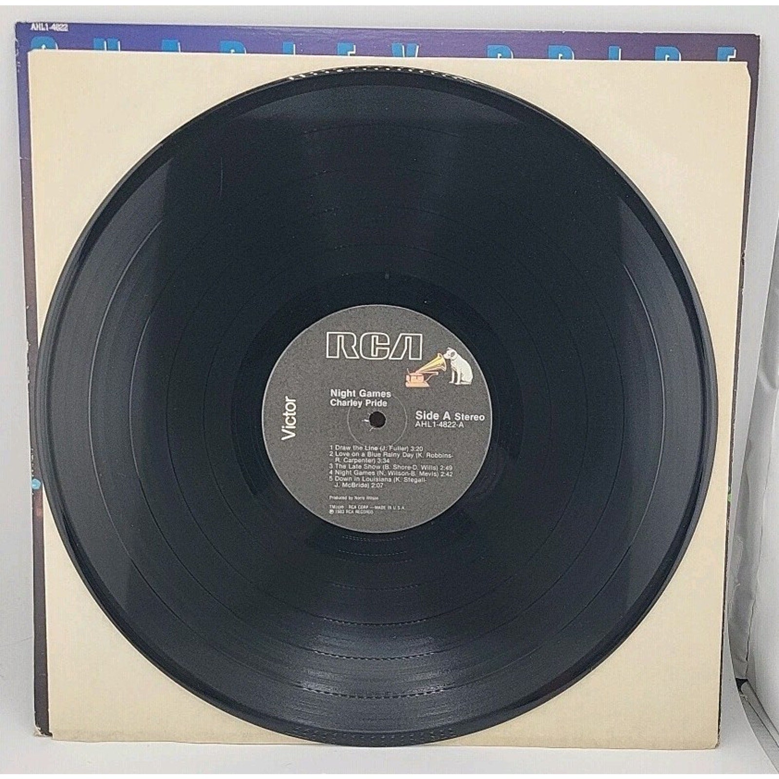 Charley Pride Night Games LP Vinyl Record Album