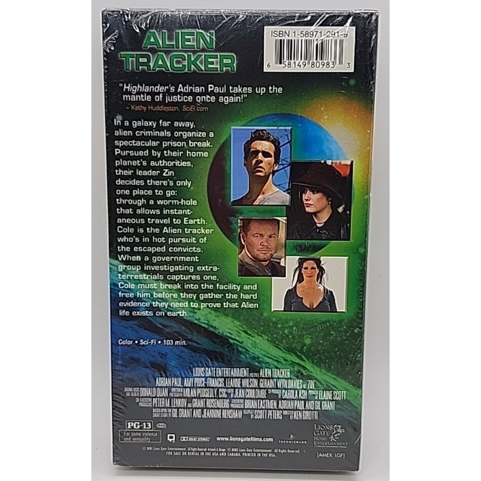 Alien Tracker (VHS, 2003) *Brand New*