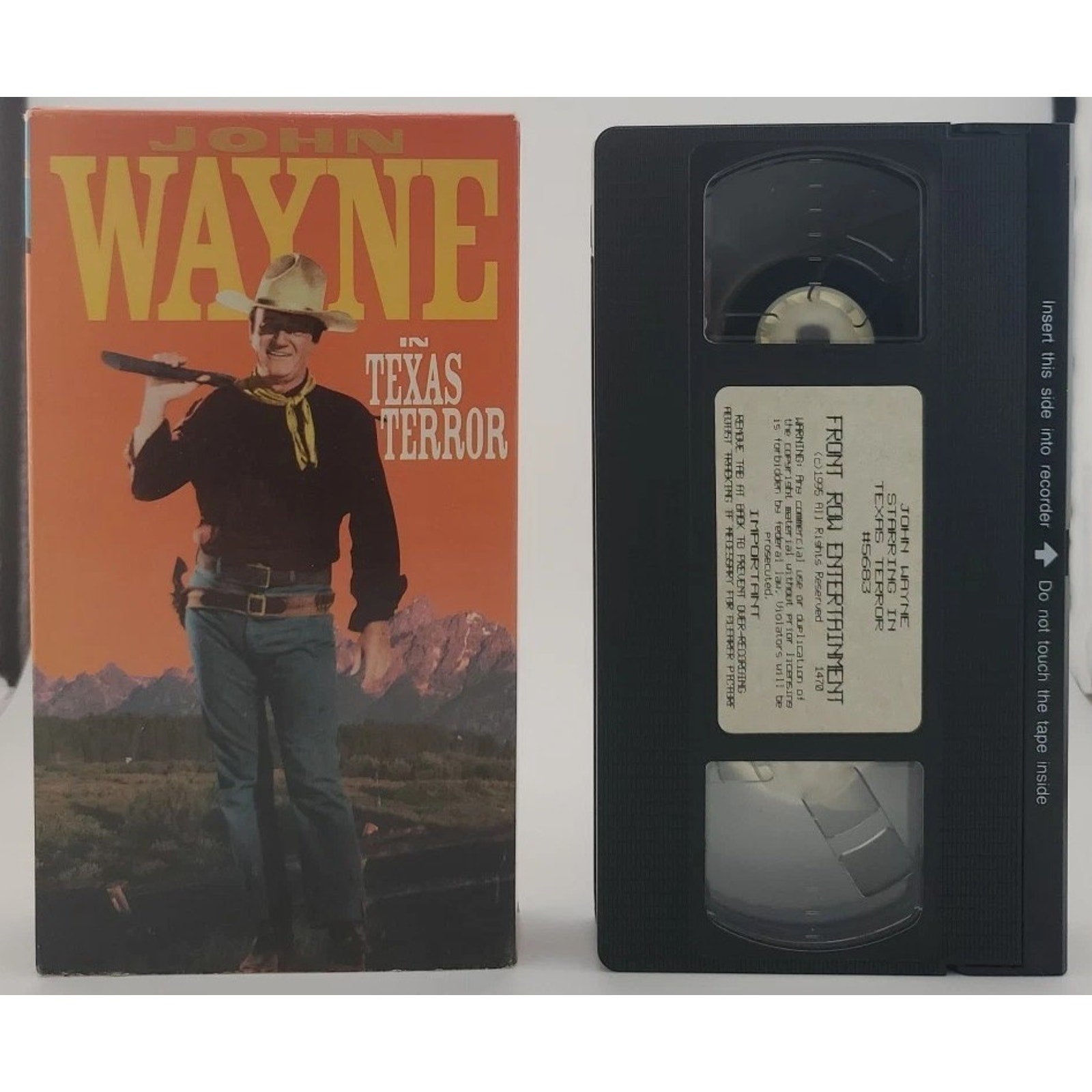 John Wayne - Texas Terror (VHS, 2000)