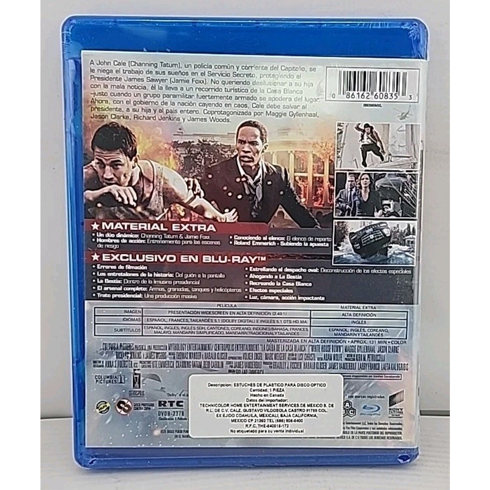 La Caida De La Casa Blanca (Whitehouse Down) Blu-Ray *Brand New*