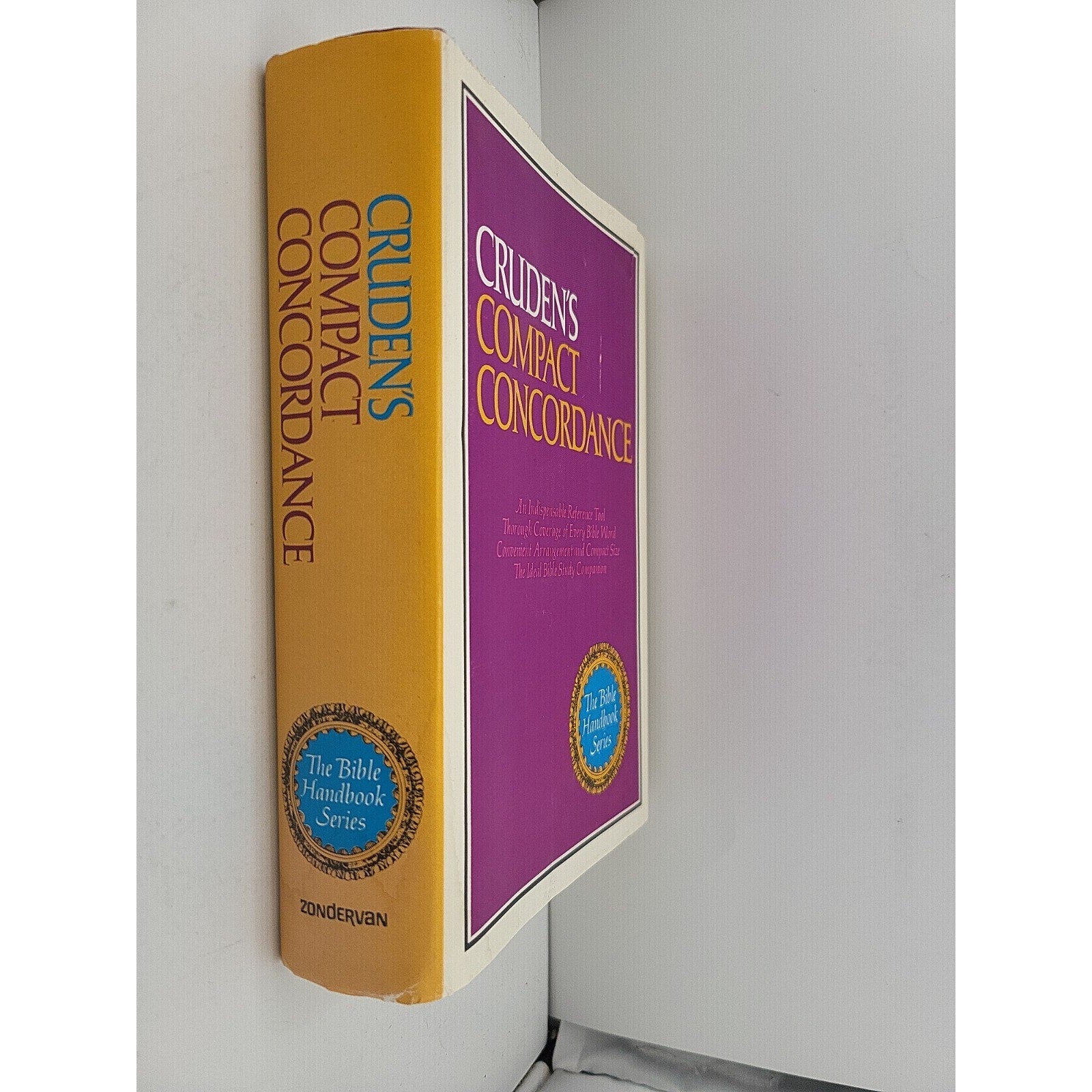 Cruden's Compact Concordance (Hardcover) Zondervan Bible Handbook Series 1978