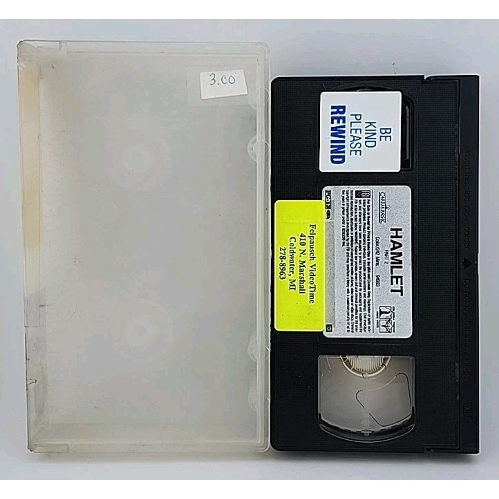 Hamlet Part 2 Vhs