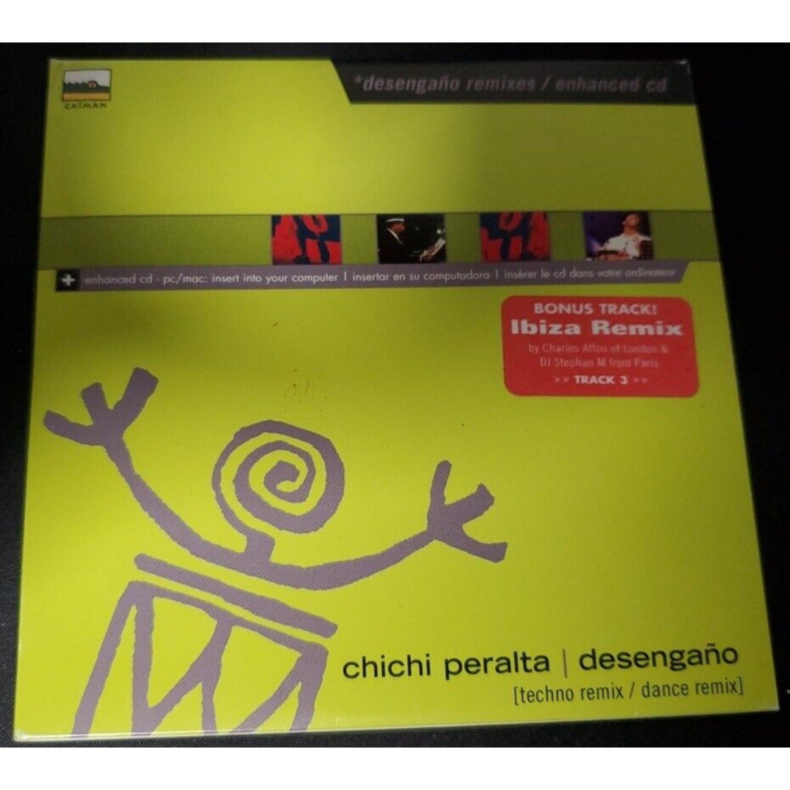 Chichi Peralta - Desengano (CD, Single, Promo) 2000