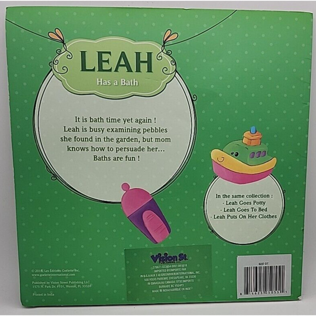 Leah Has a Bath Paperback Book
