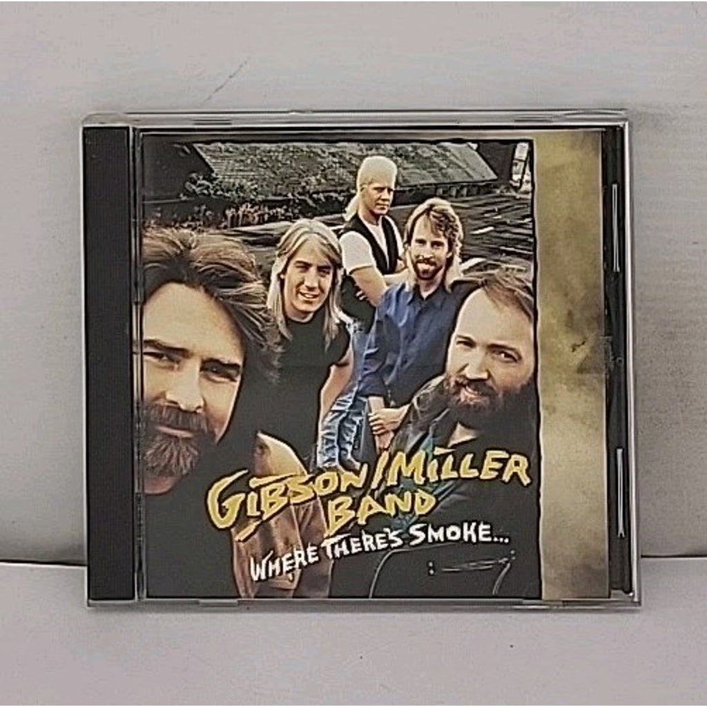 Where There's Smoke by Gibson/Miller Band (CD, Epic)