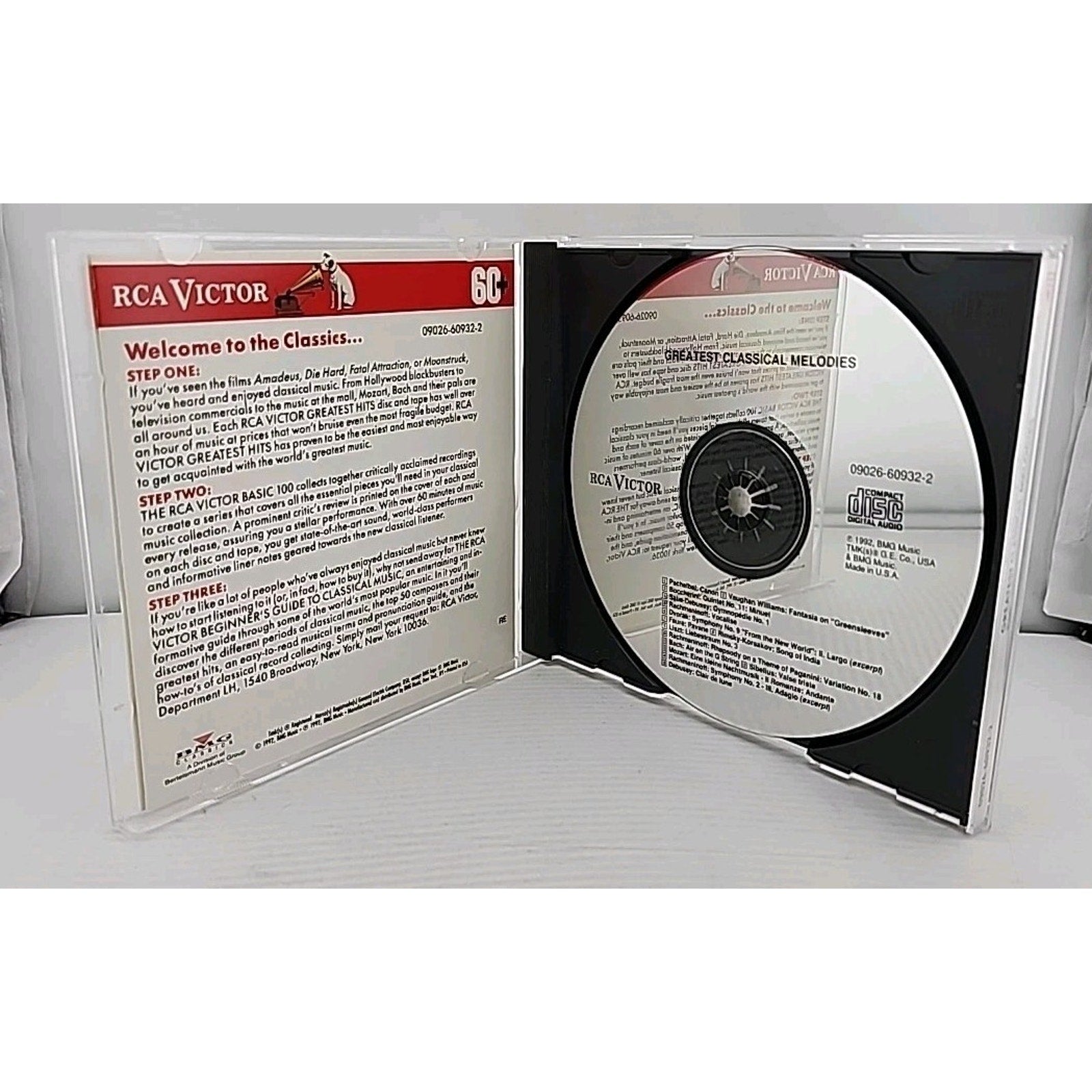 Rca Victor Greatest Classical Melodies Music CD