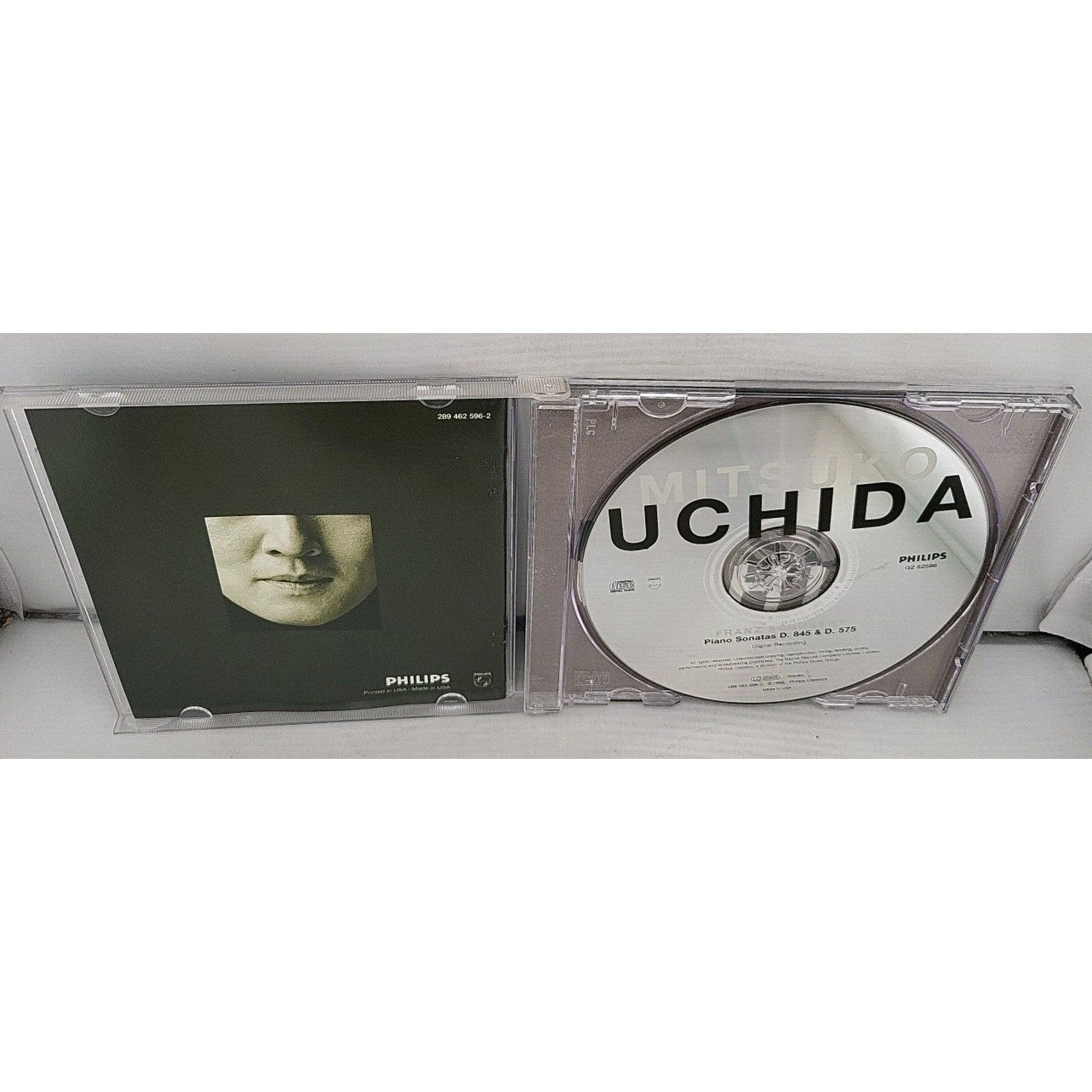 Mitsuko Uchida Schubert Piano Sonatas D845 & D575 (CD, Dec-1999, Philips)