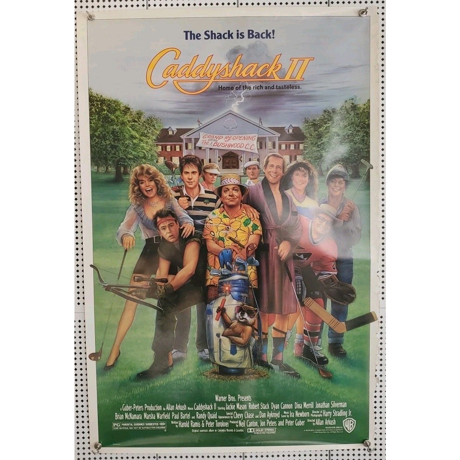 Caddyshack 2 (1988) Original Rolled SS Movie Poster 27x40