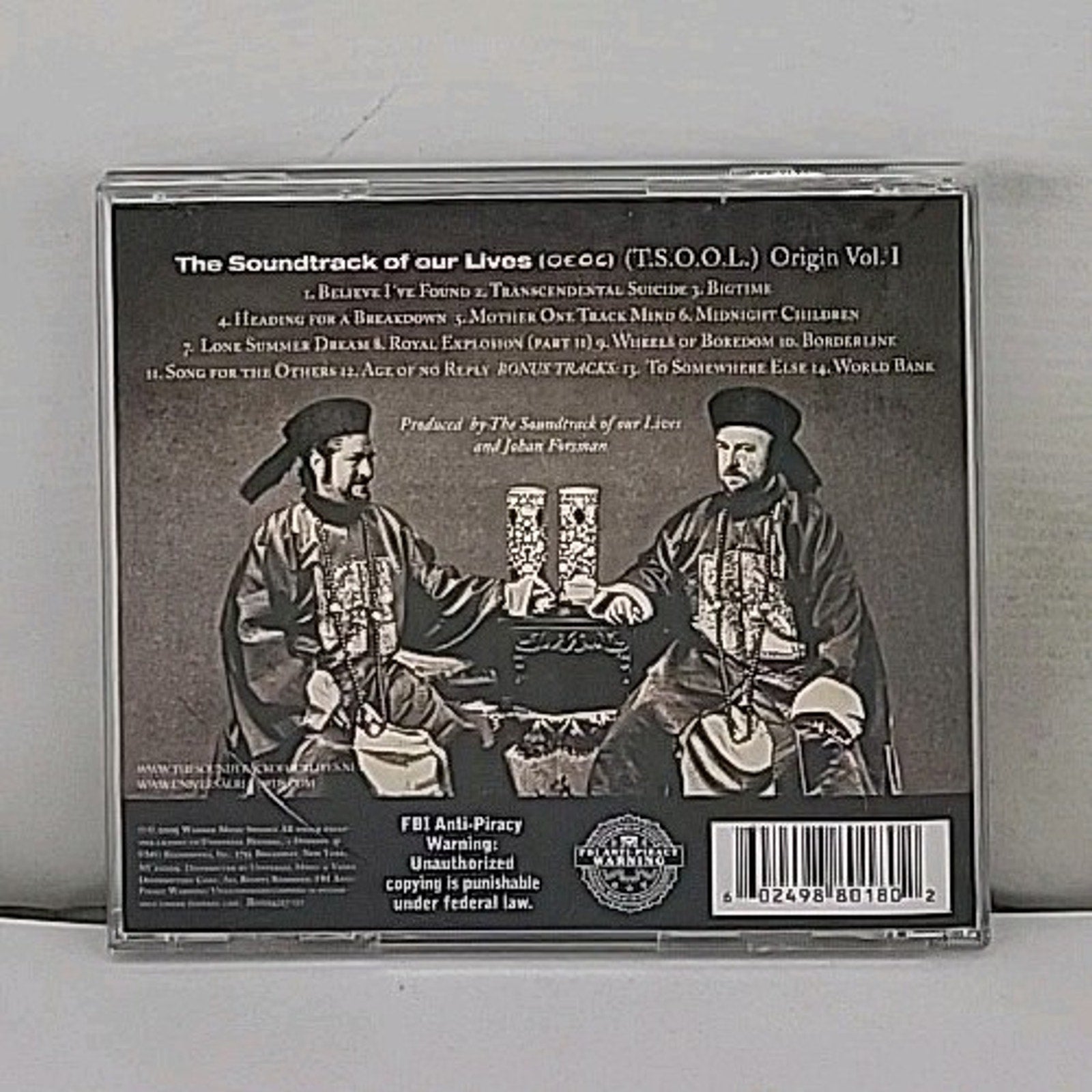 Vol. 1 Origin by The Soundtrack of Our Lives (CD, 2005)