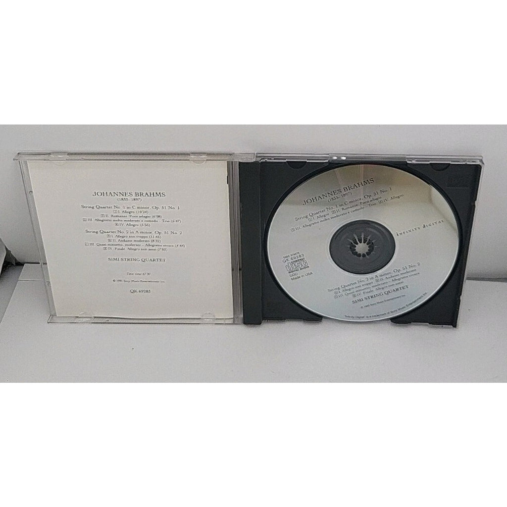 Brahms: String Quartets OP. 51, NOS. 1 & 2 CD