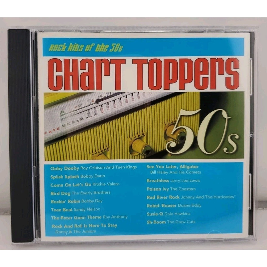 50's Rock Hits by Chart Toppers (CD, 1998)