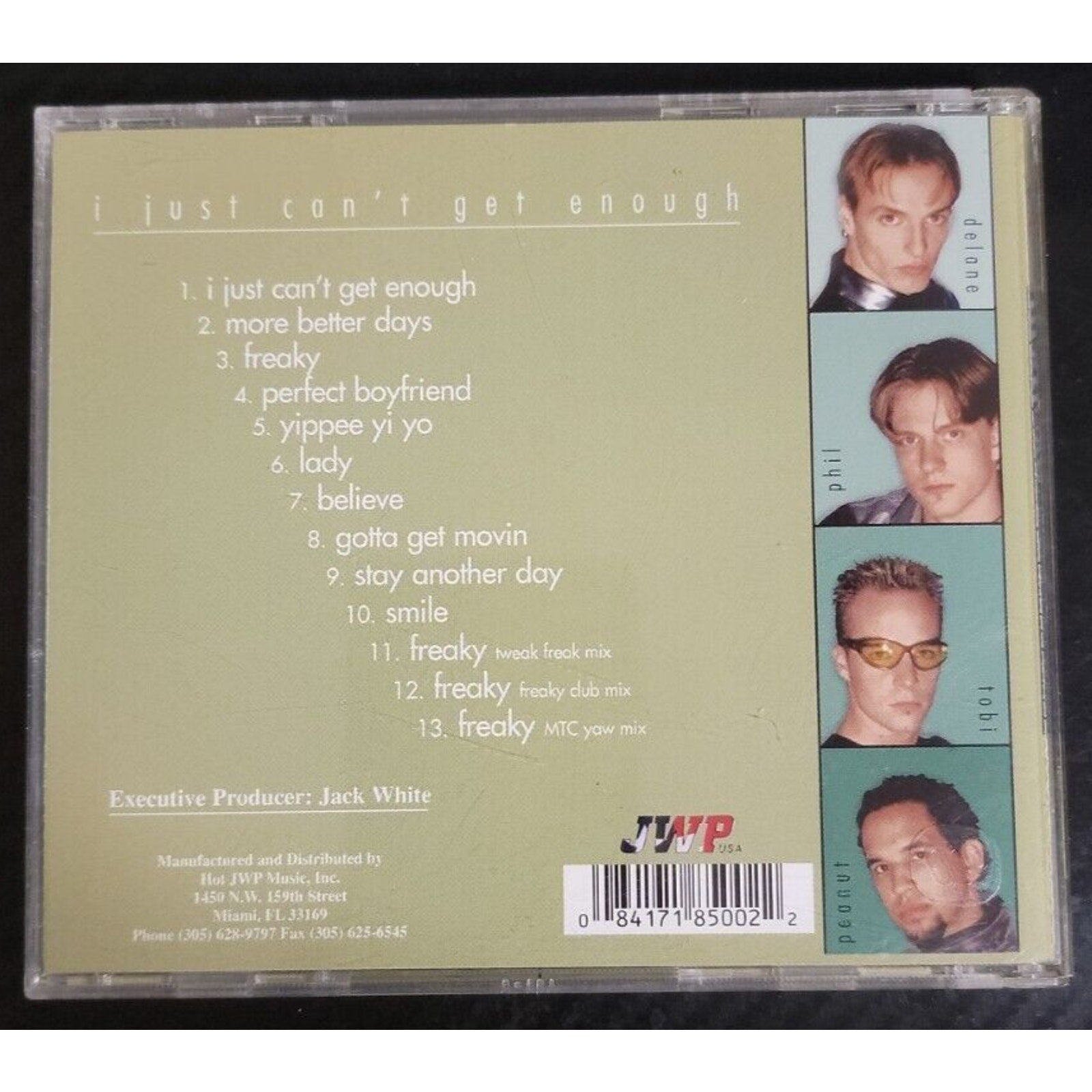 Just Can't Get Enough * by First Love/FirstLove (CD, Apr-2000, JWP/USA)