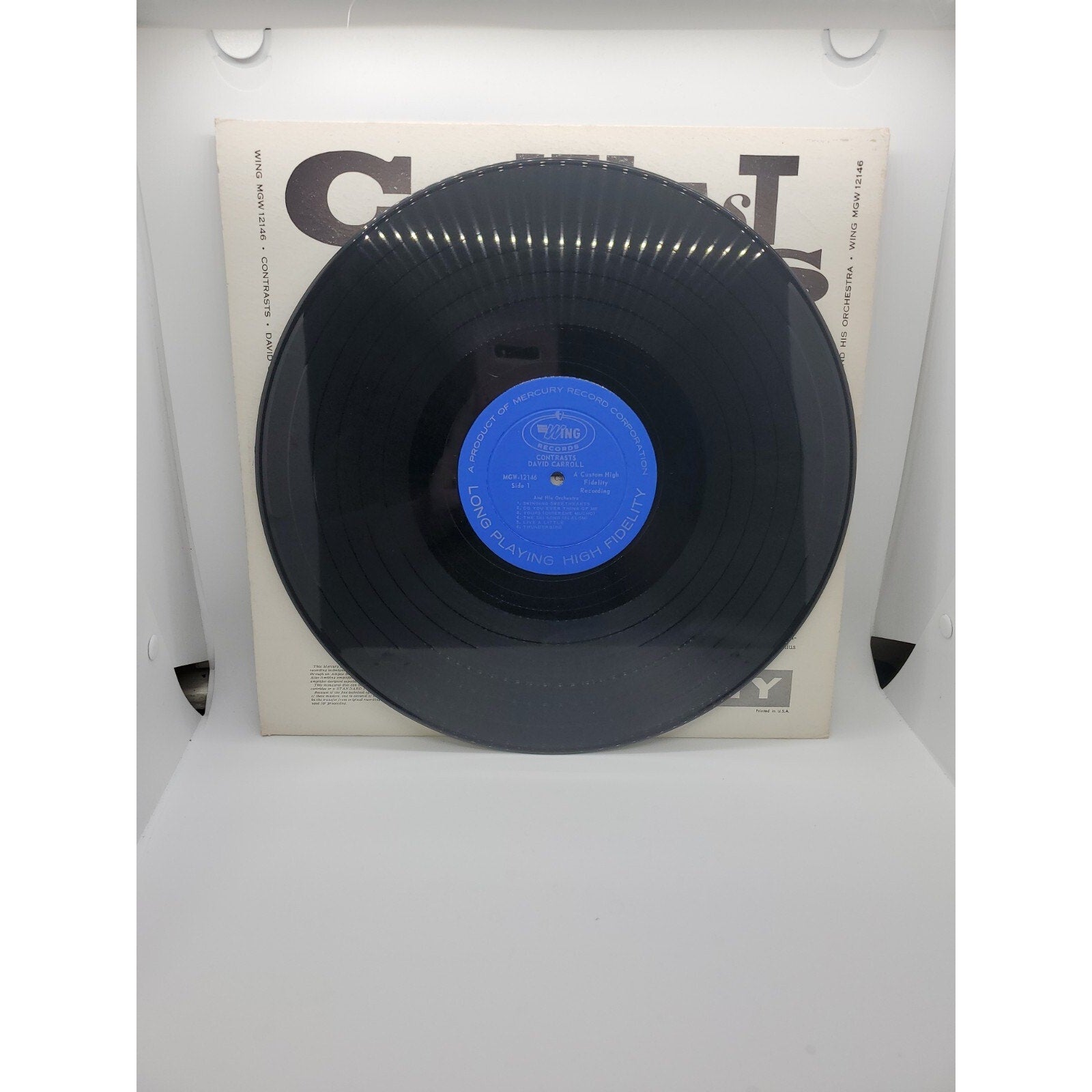 David Carroll and His Orchestra "Contrasts" (Record)