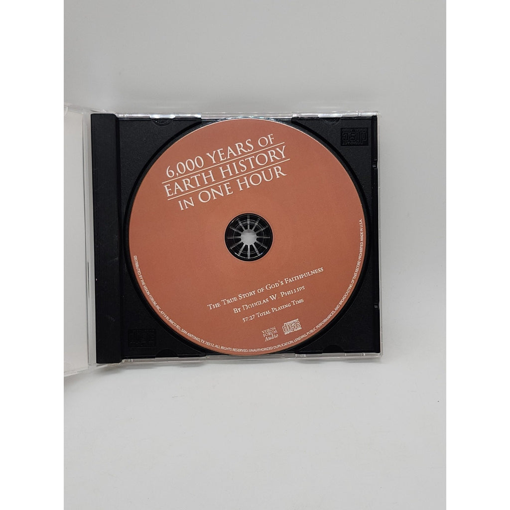 6,000 Years of Earth History in One Hour by Douglas W. Phillips (2000,...