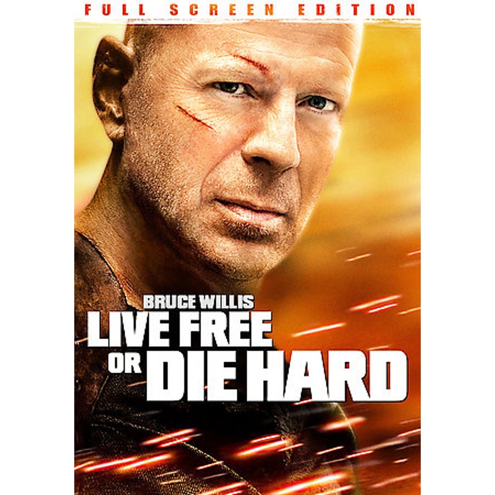 Die Hard 4: Live Free or Die Hard (DVD, 2007, Rated Full Frame Single Disc Vers…