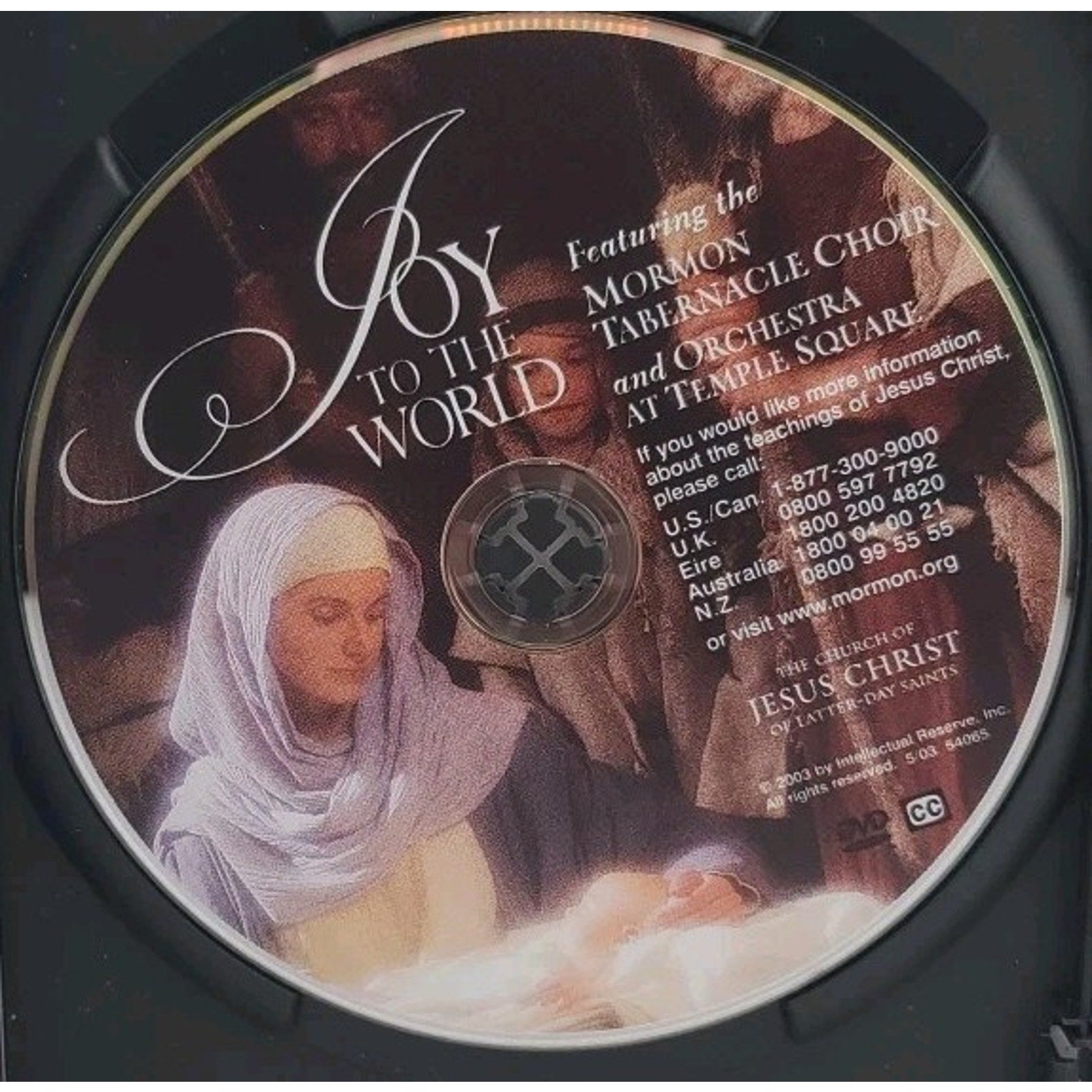Joy To The World - DVD By Mormon Tabernacle Choir