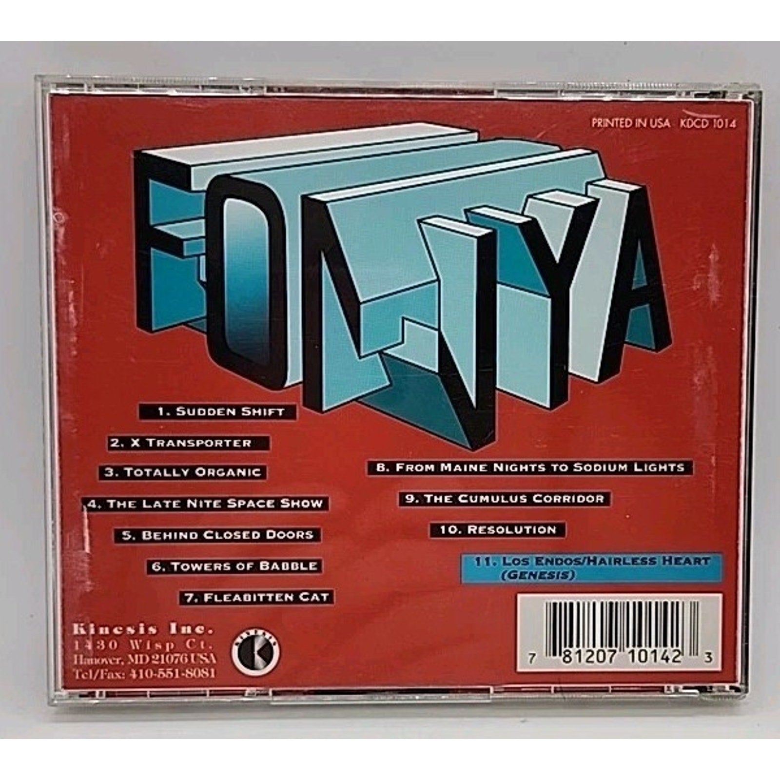 In Flux by Fonya (CD, 1999)