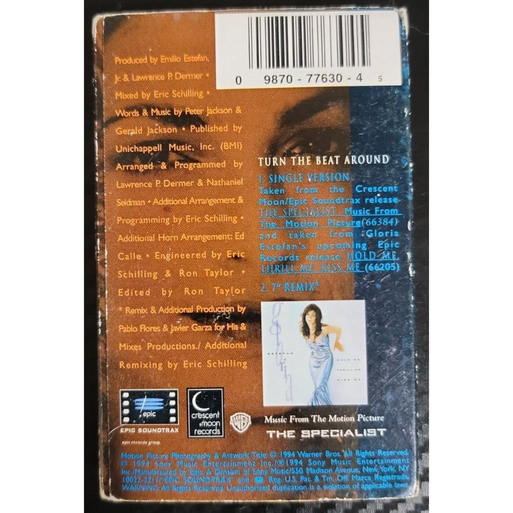 Turn the Beat Around [Single] by Gloria Estefan (Cassette, Oct-1994, Sony Music