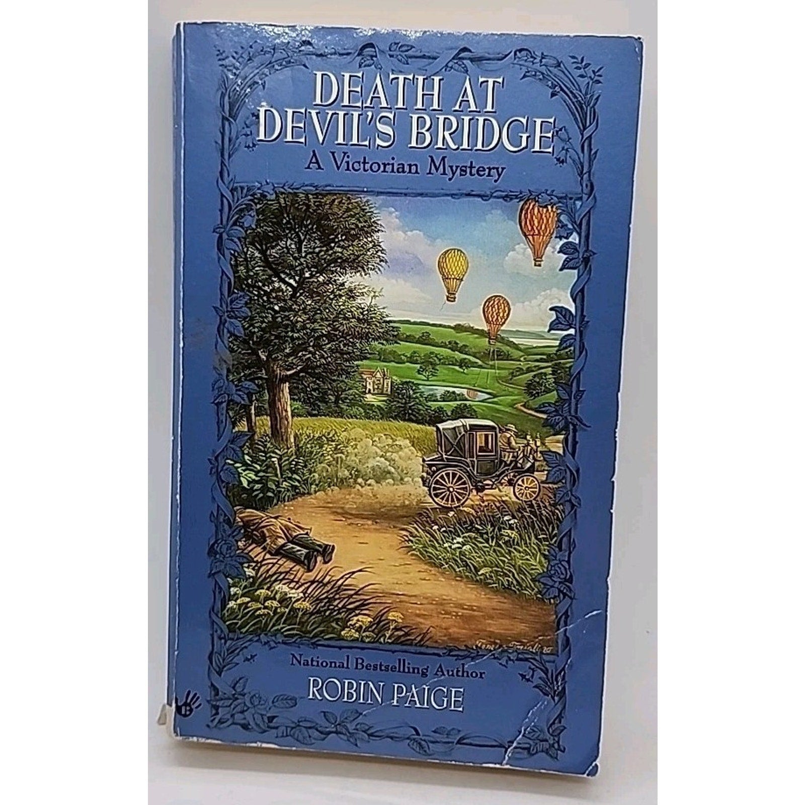 Death at Devil's Bridge by Robin Paige (1998, Mass Market)