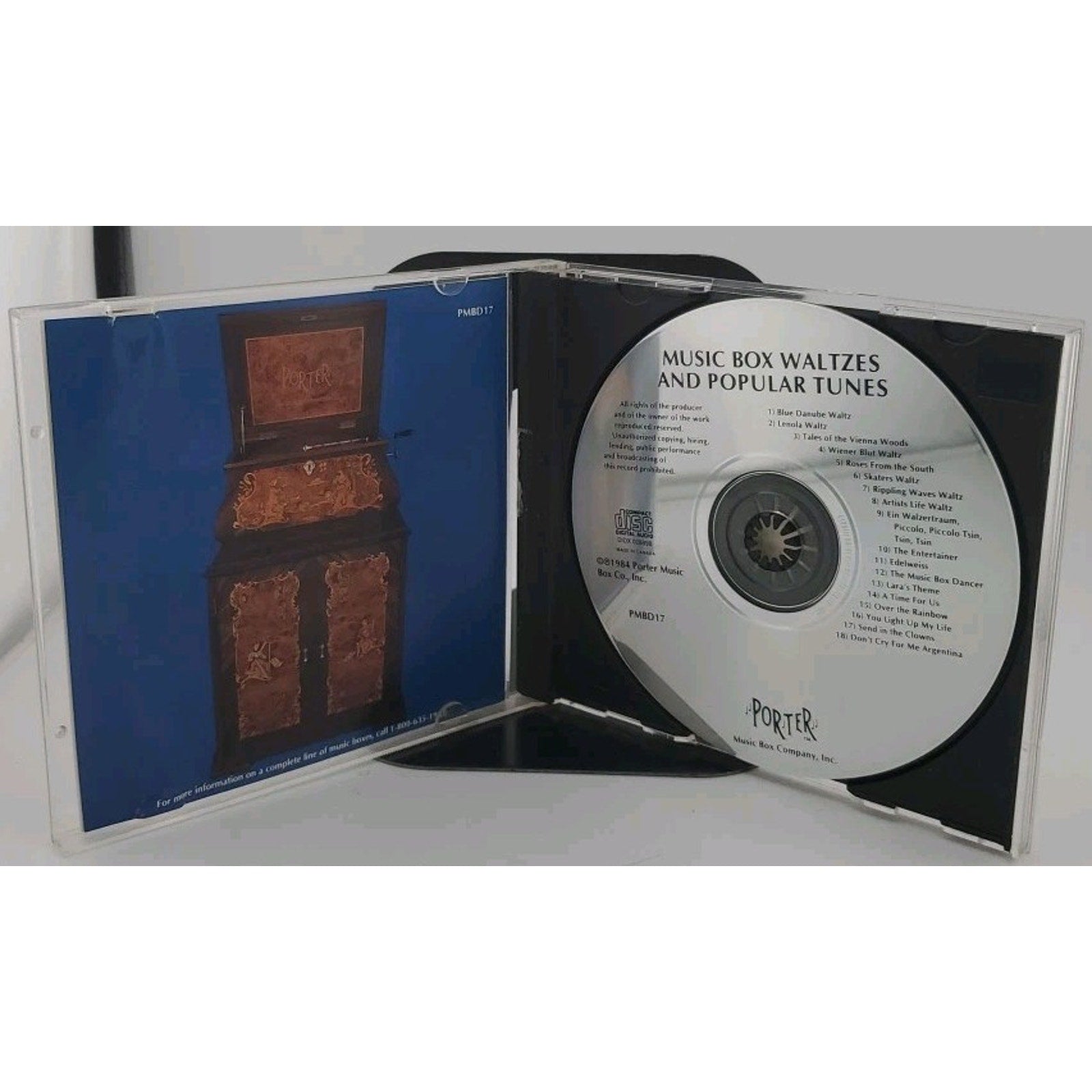 Music Box Waltzes and Popular Tunes (CD)