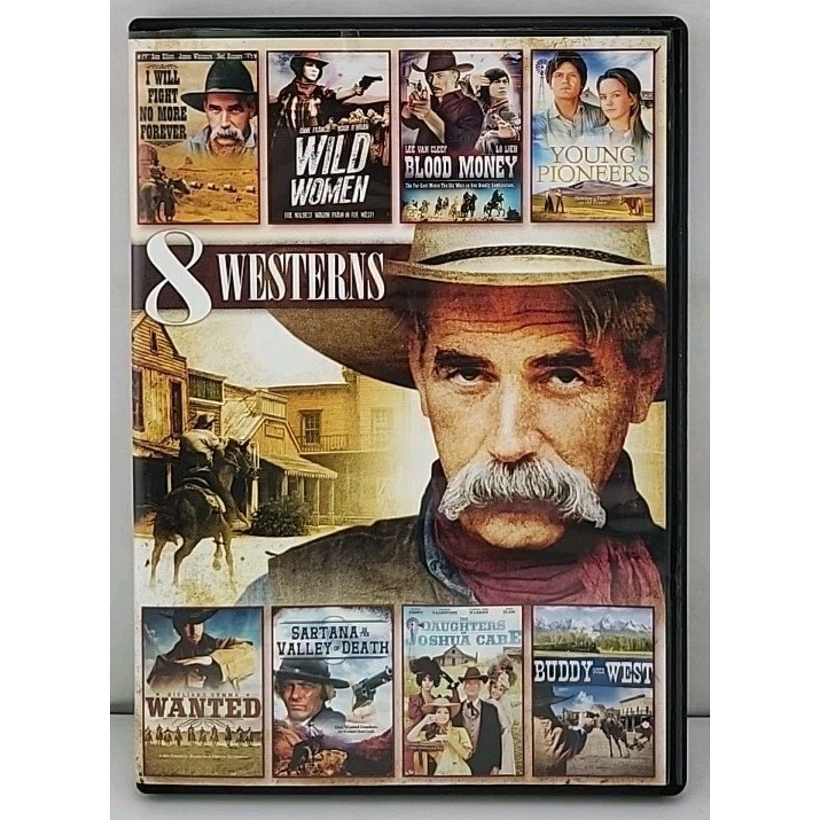 8 Movie Western Pack, Vol. 4 (DVD, 2012, 2-Disc Set)