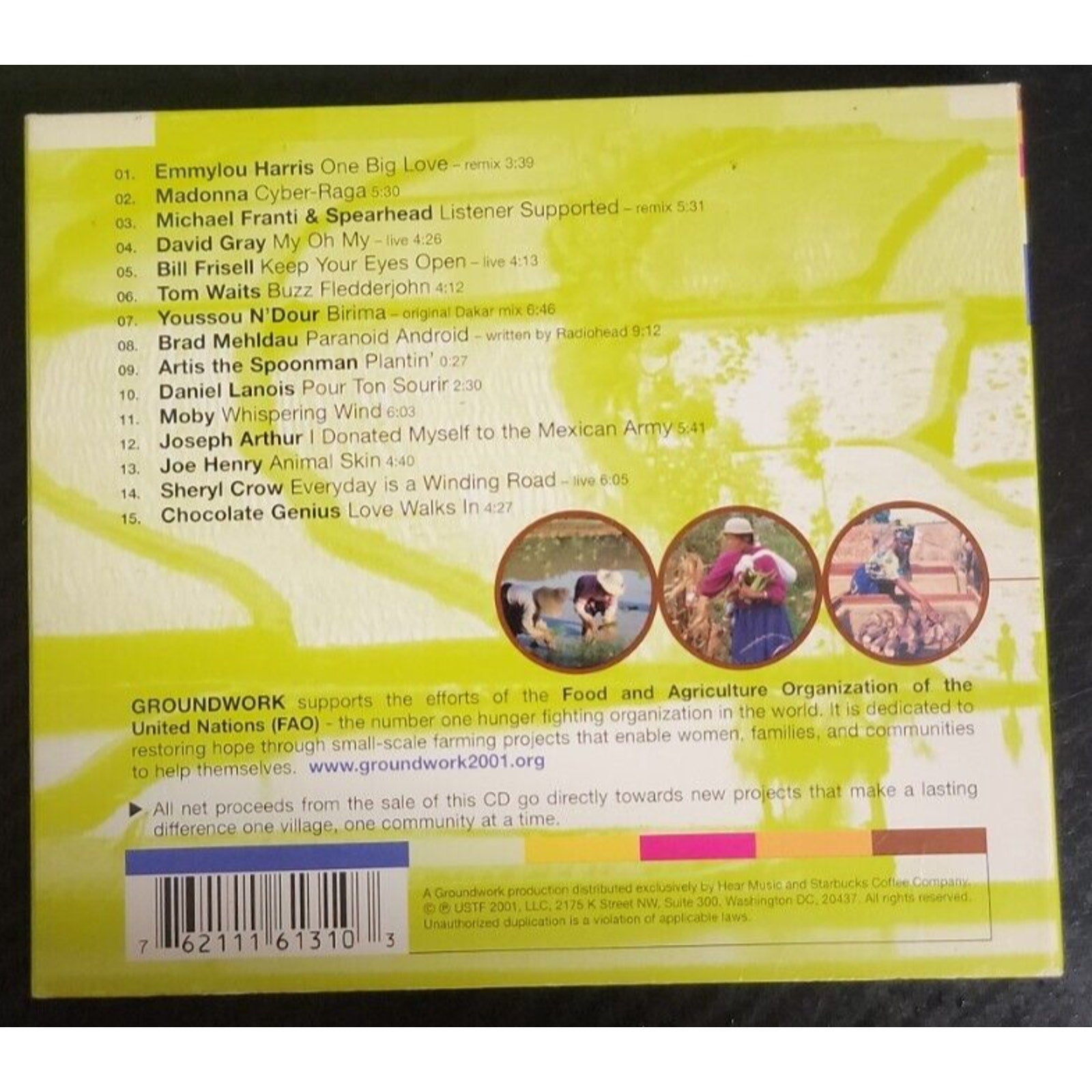 Various Artists, Groundwork: Act To Reduce Hunger, Audio (CD)