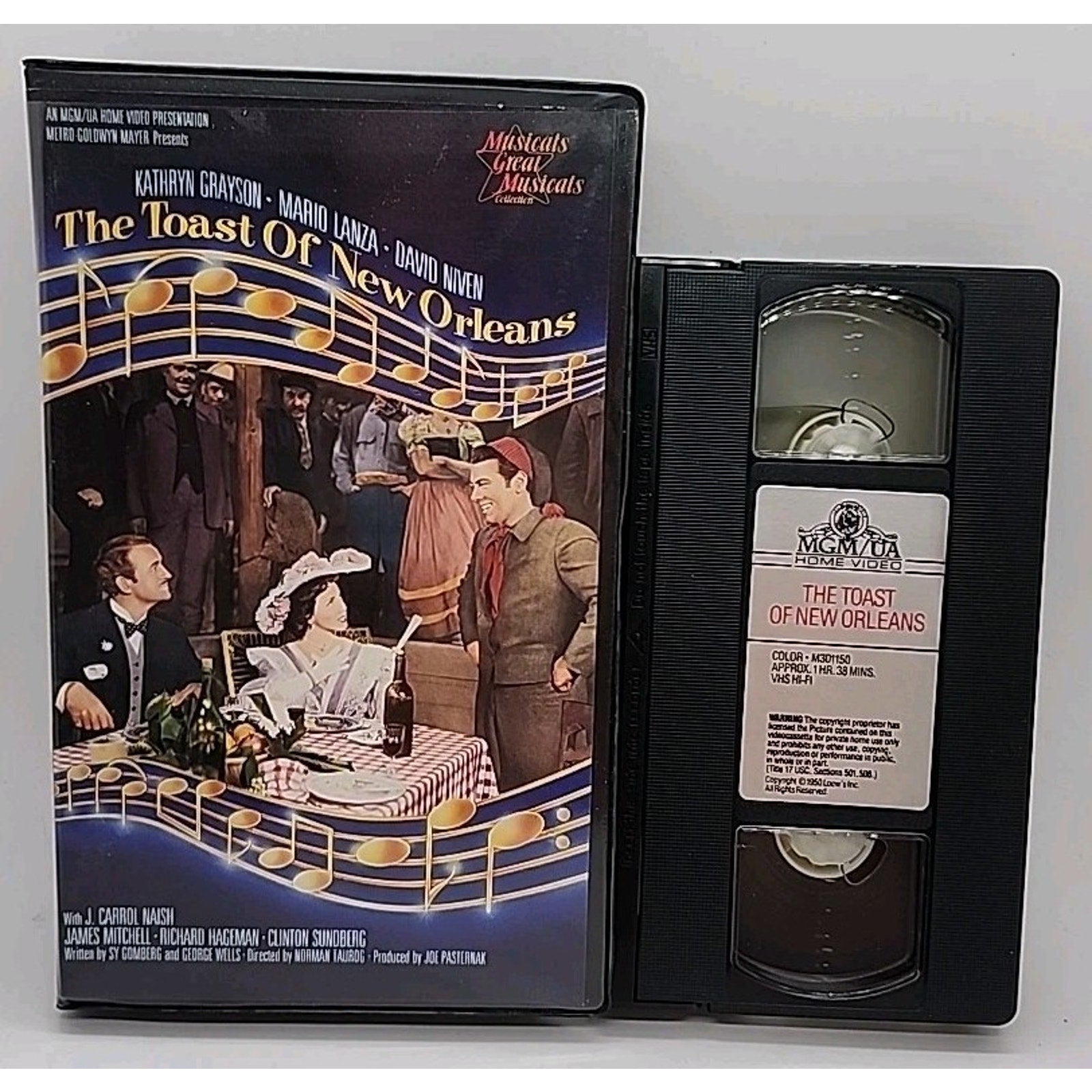 The Toast of New Orleans (VHS, 1992)