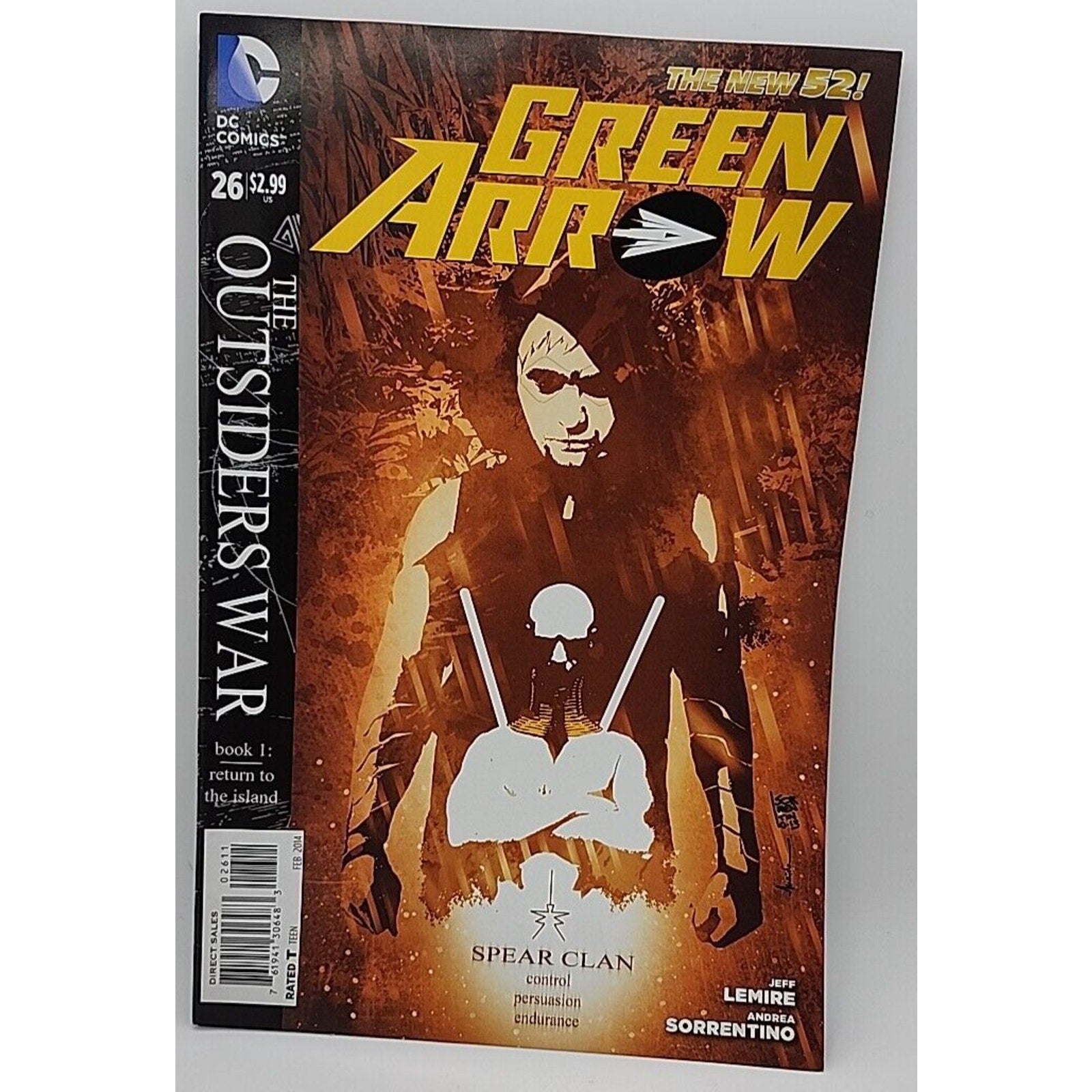 Green Arrow #26A, New 52, DC Comics, 2014