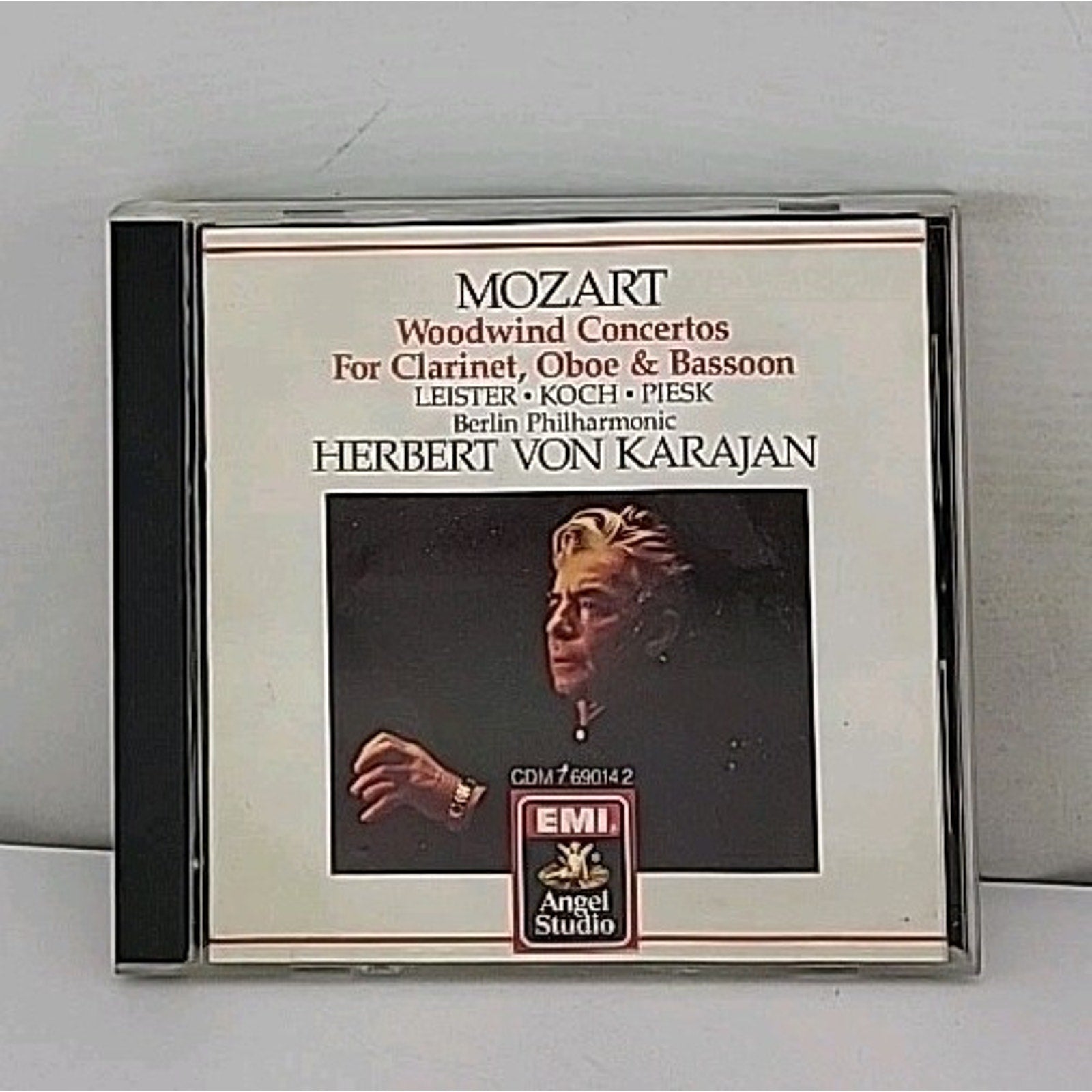 Wolfgang Mozart - Mozart: Woodwind Concertos For Clarinet, Oboe & Bassoon - CD