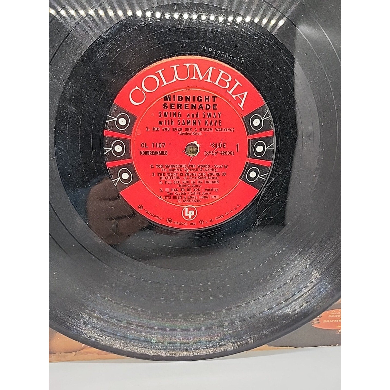 Midnight Serenade Swing And Sway With Sammy Kaye CL 1107 Columbia Records (Recor