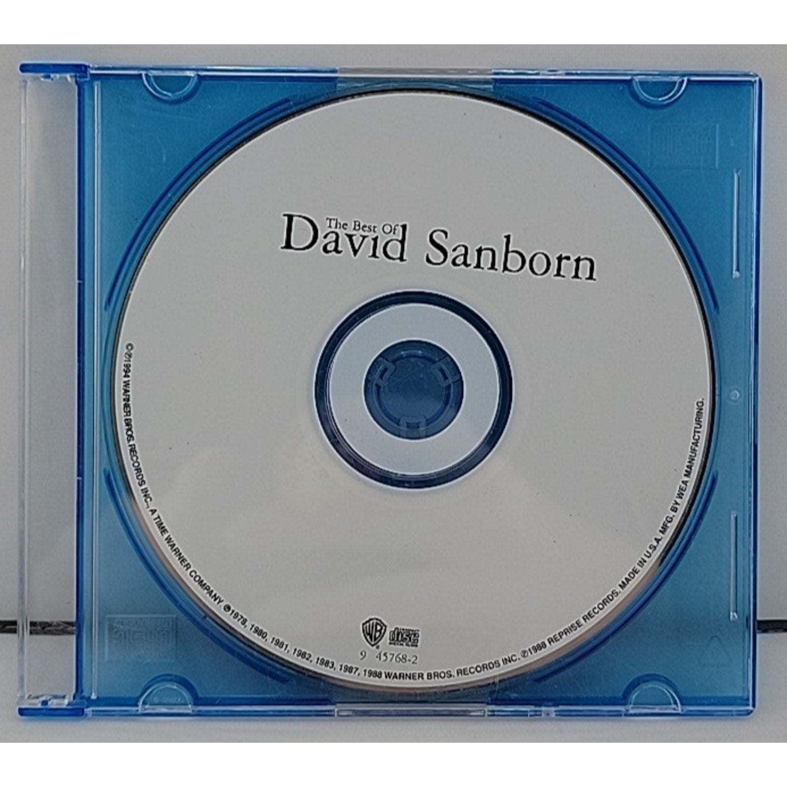 The Best of David Sanborn by Sanborn, David (CD, 2009) *CD ONLY*
