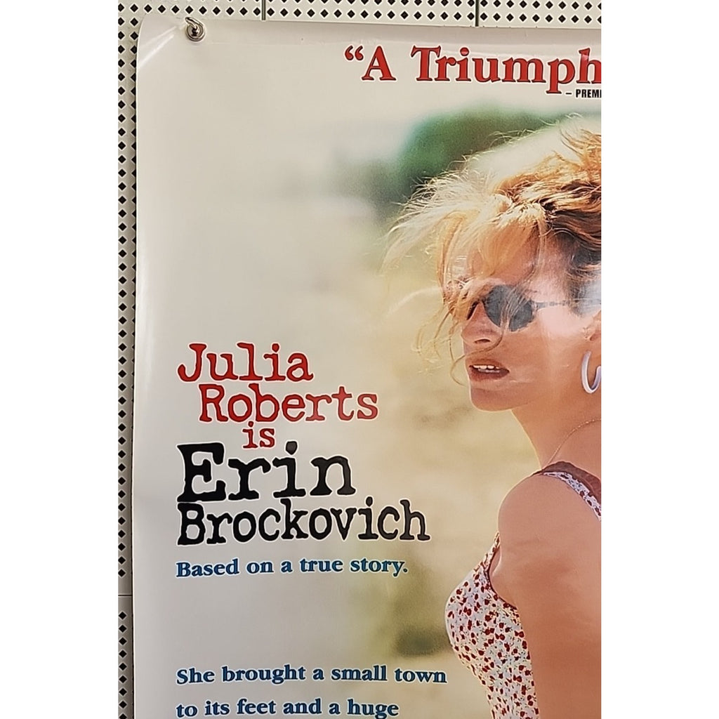 2000 Erin Brockovich Original One Sheet Rolled Movie Store Poster 27X40