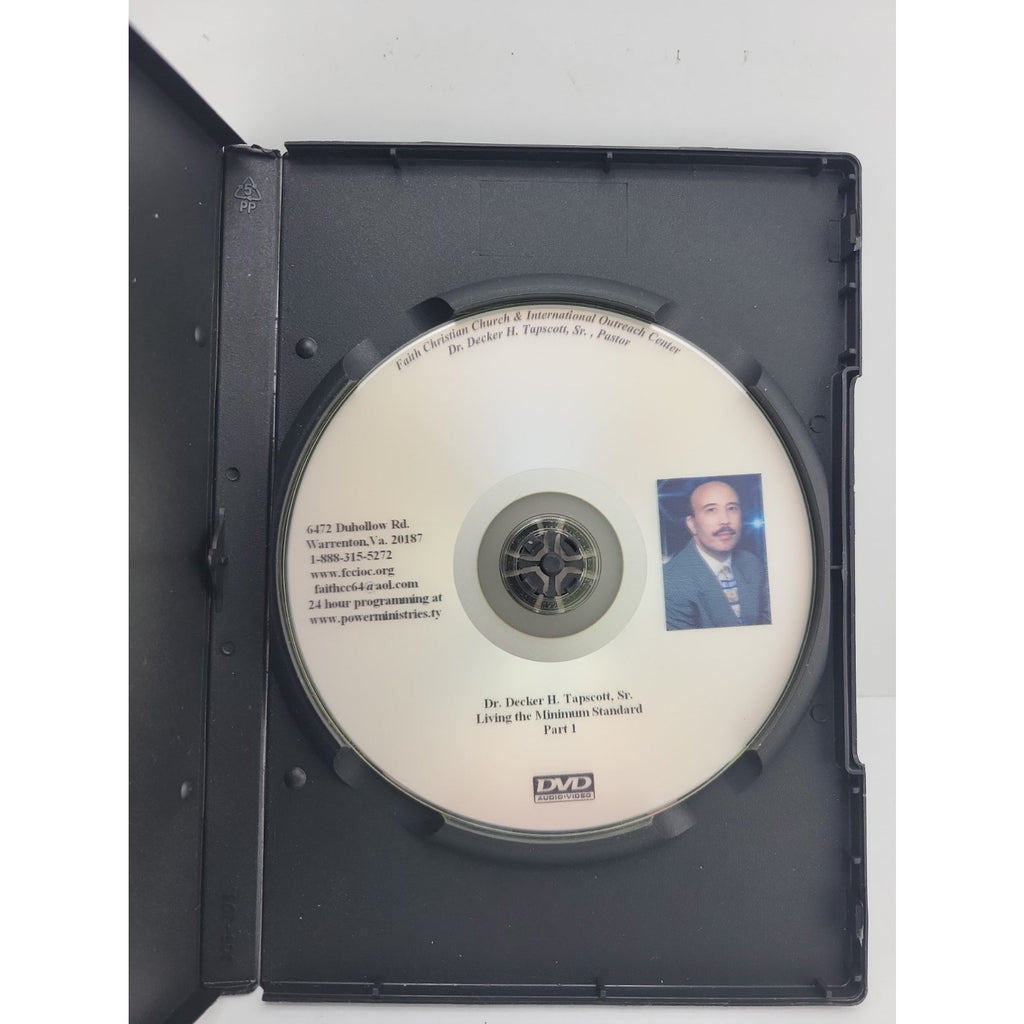 Living The Minimum Standard DVD