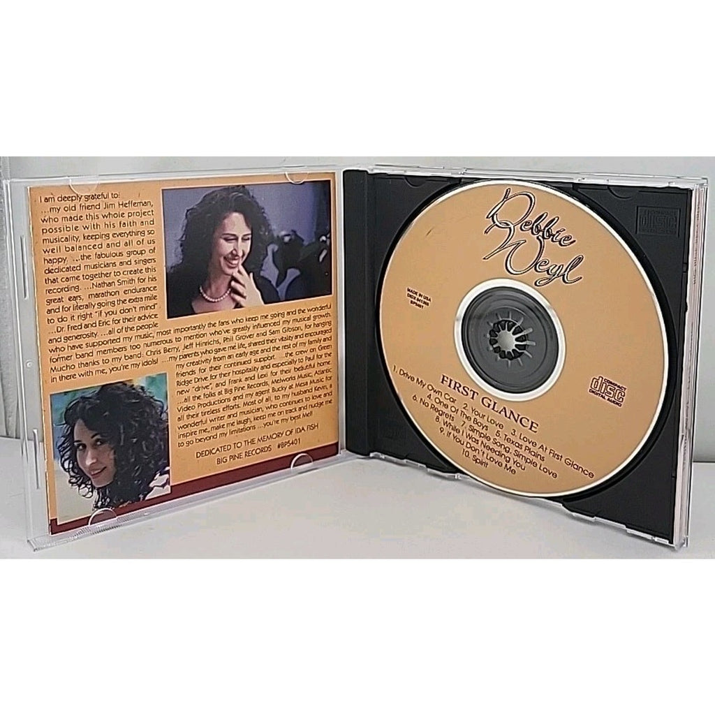Debbie Weyl - First Glance (CD, 1996)
