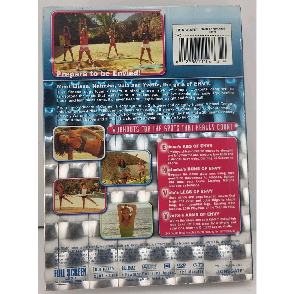 Envy Girls: Workouts for Spots That Really Count (Missing First Two Discs (DVD)