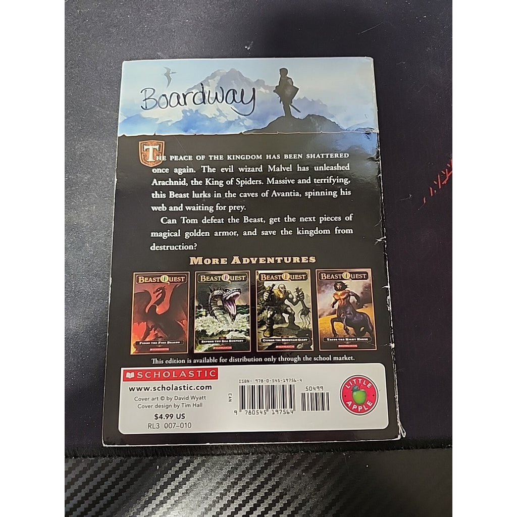 Arachnid: the Spider King (Beast Quest, No 11) - Paperback