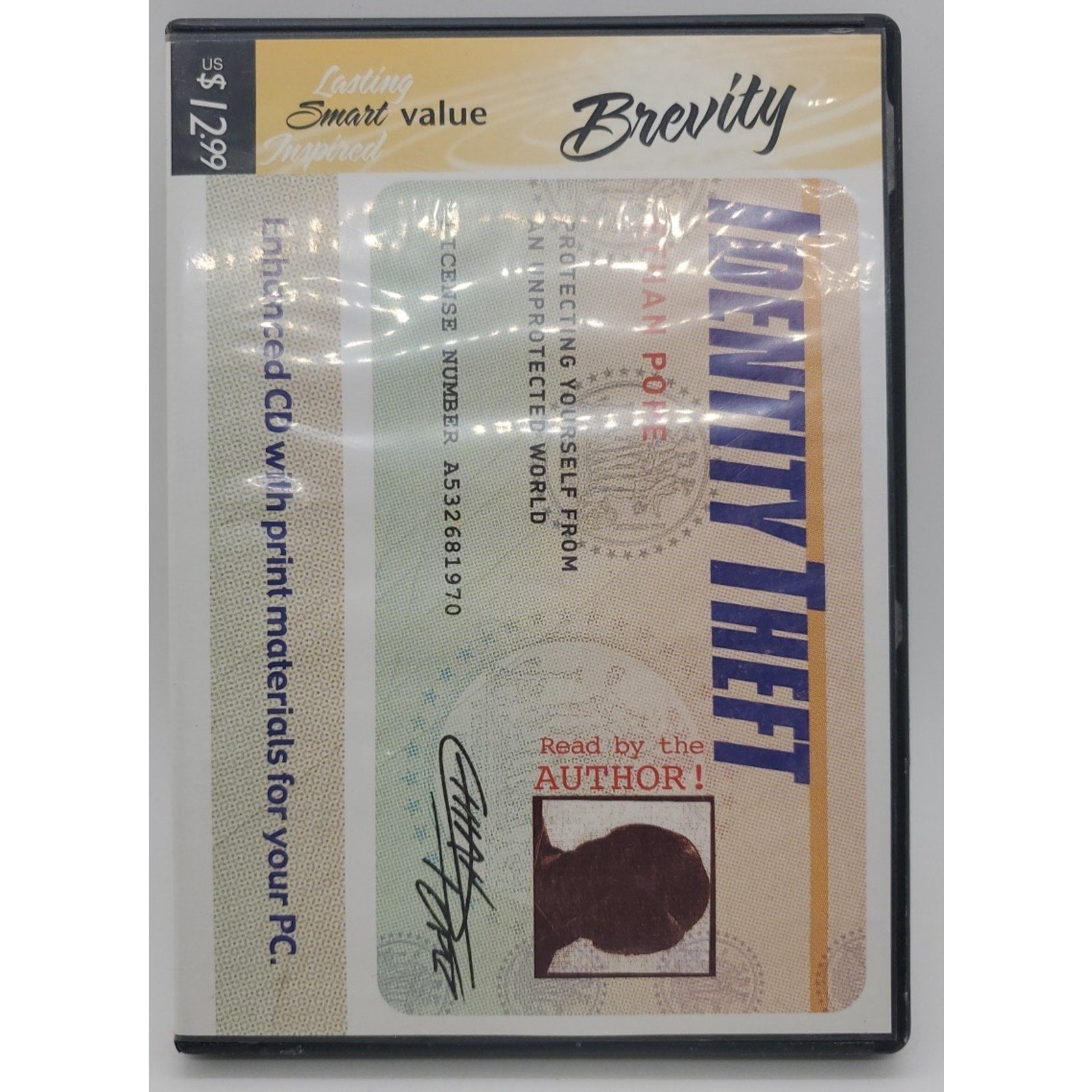 Identity Theft by Ethan Pope (2007, CD)