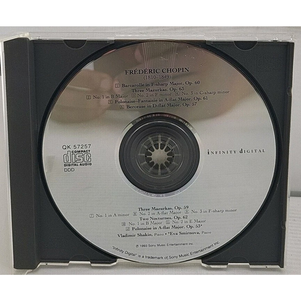 Mazurkas / Nocturnes / Polonaises by Chopin (CD, 1994)