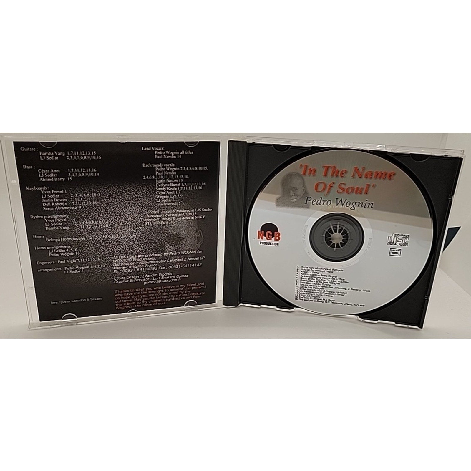 Pedro Wognin In The Name Of Soul (CD)