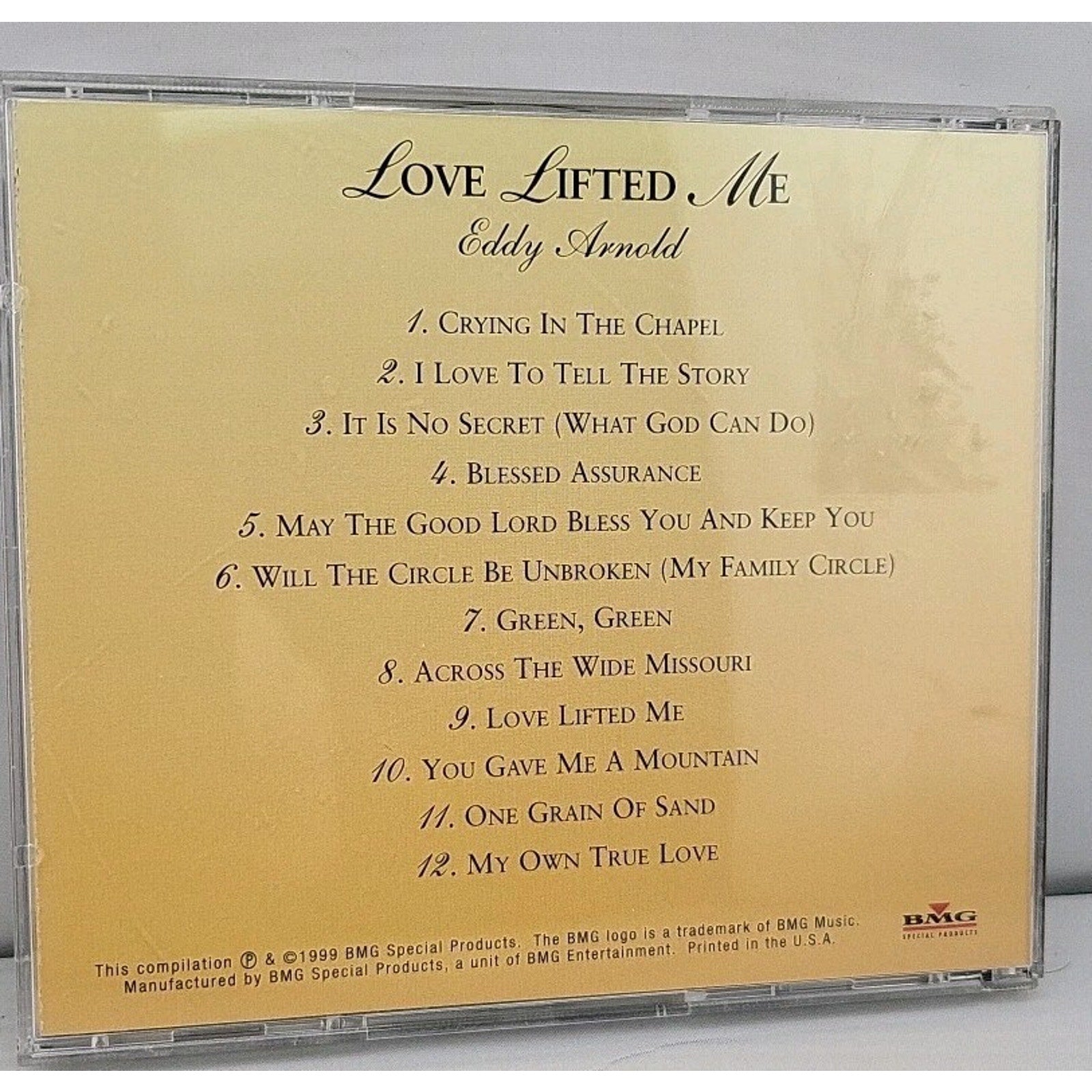 Eddy Arnold Love Lifted Me CD