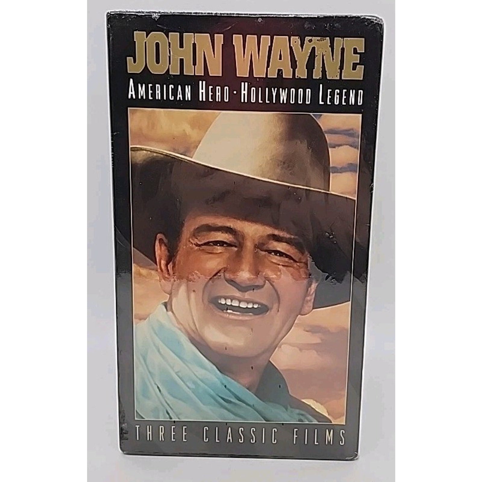 John Wayne - American Hero, Hollywood Legend 3-Pack (VHS, 2002, 3-Tape Set)*New*