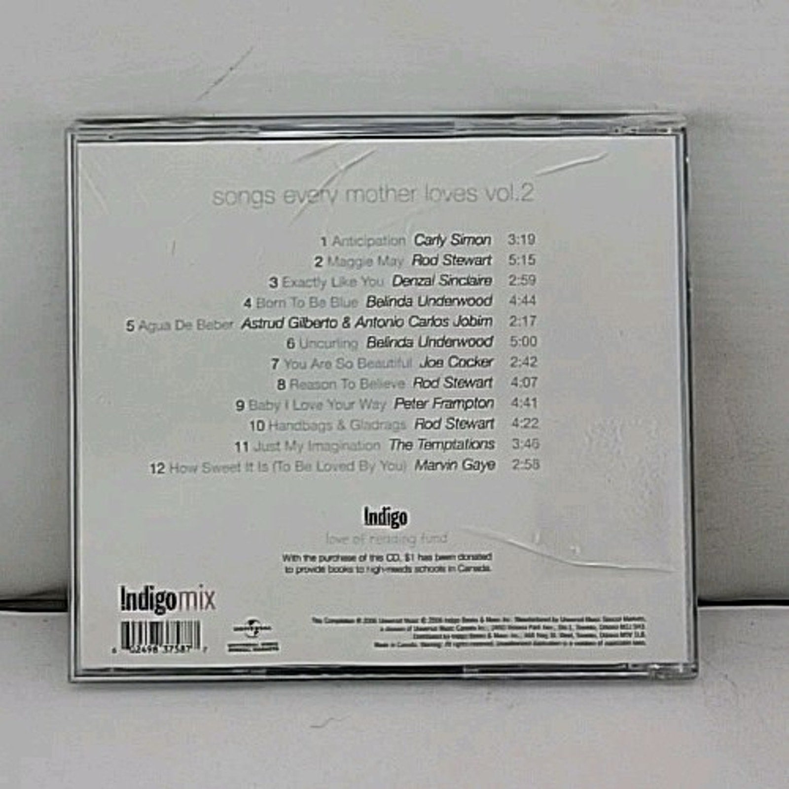 Songs Every Mother Loves Vol 2 - Indigomix CD