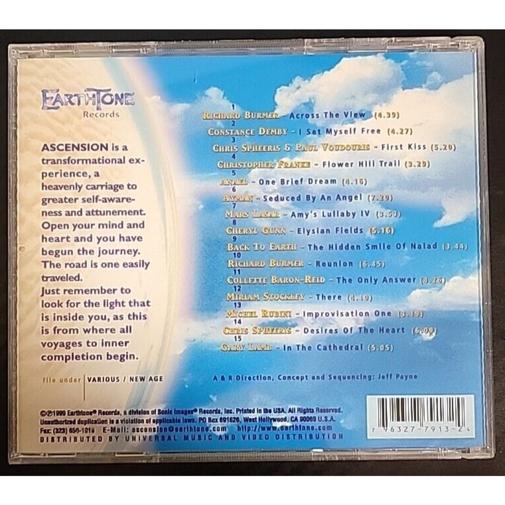 Ascension by Various Artists (CD, Jul-1999, Earthtone)